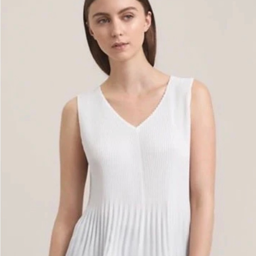 Aritzia Babaton Damien Pleated Top/Blouse
